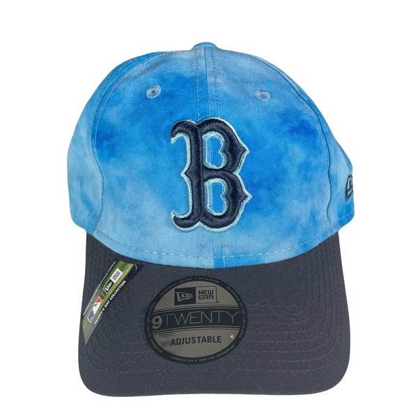 New Era Other - Boston Redsox Adjustable Hat New Era Logo Blue Tie Dye Cap Ballcap MLB Baseball